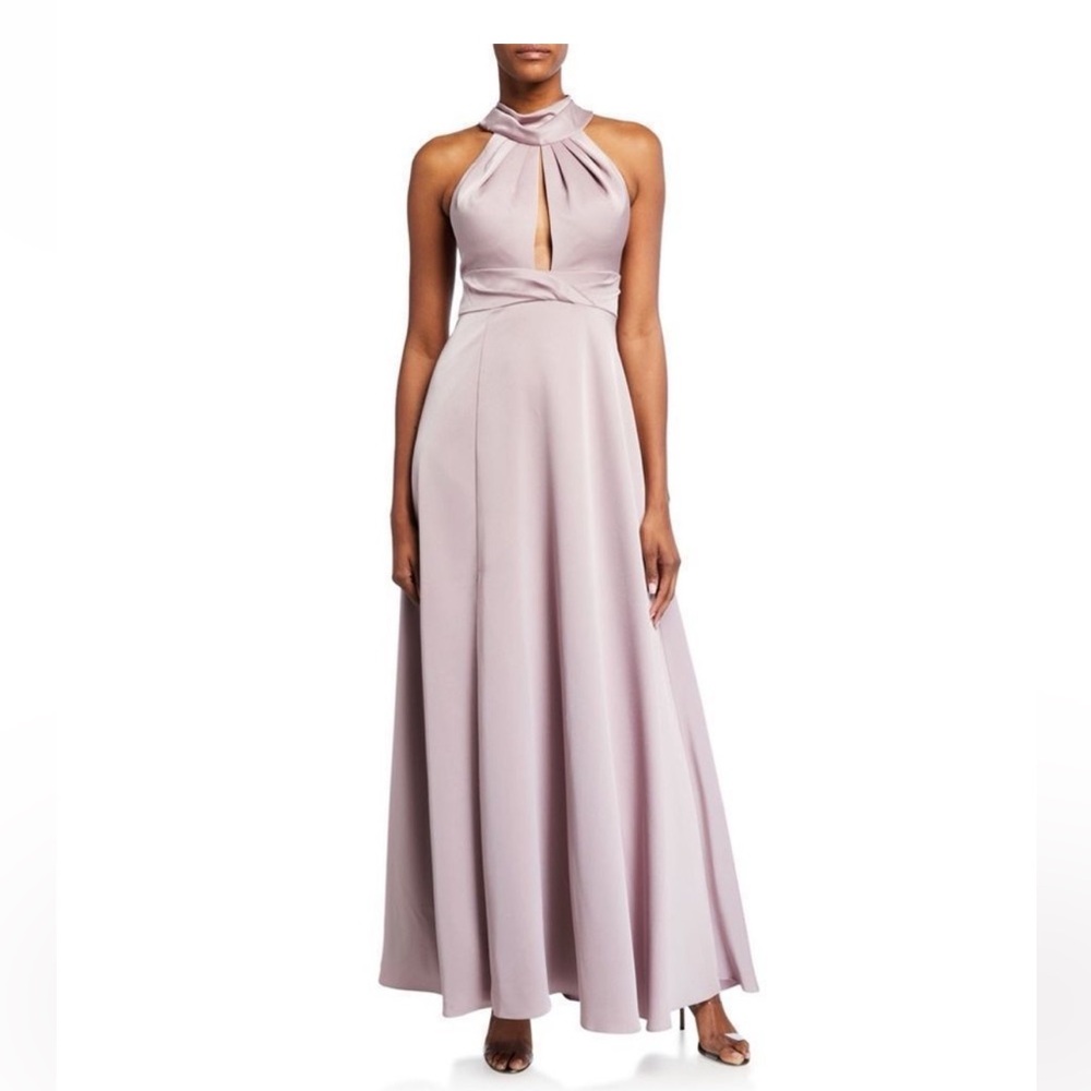 Aidan Mattox Womens Halter Gown Size 4